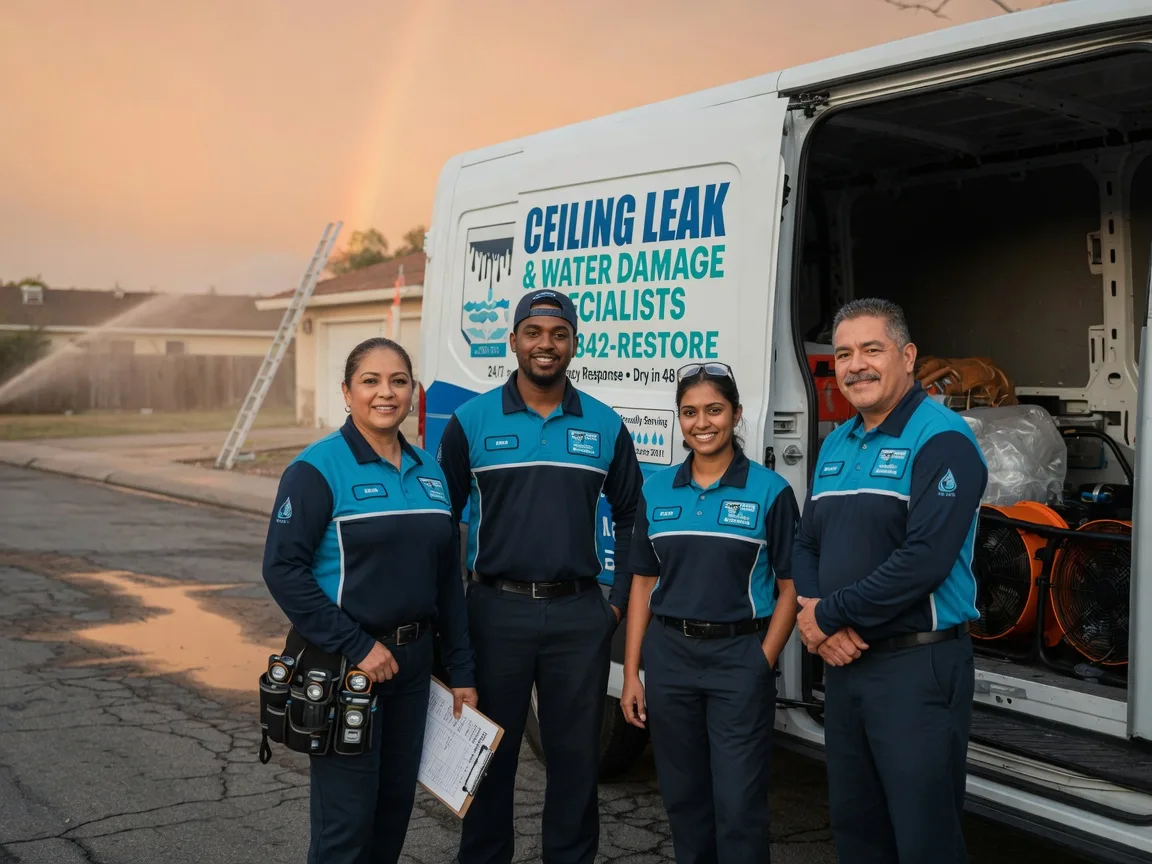 Ceiling Leak Cleanup company in Springboro, OH