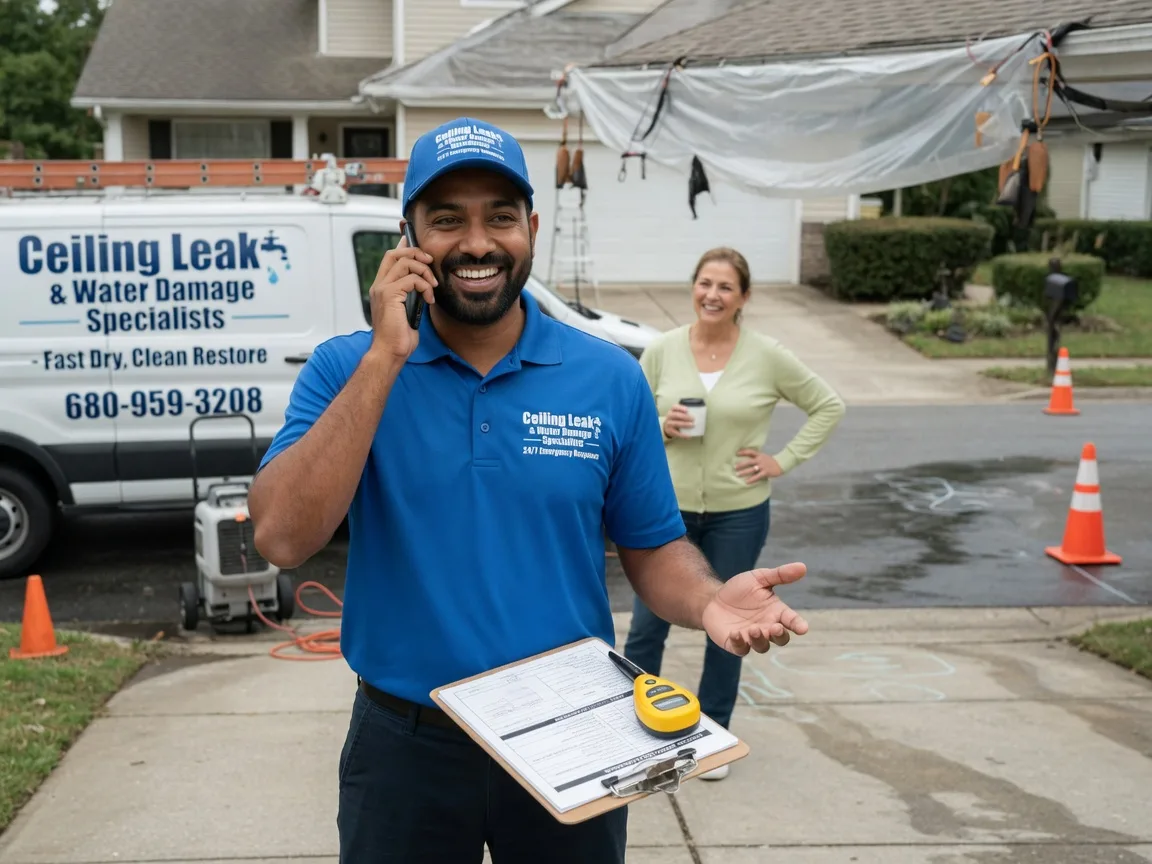 Ceiling Leak Cleanup Springboro, OH FAQs